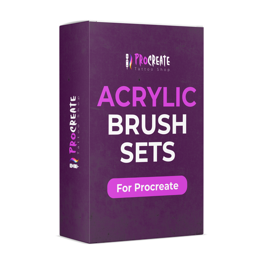 Extra Acrylic Brush Set