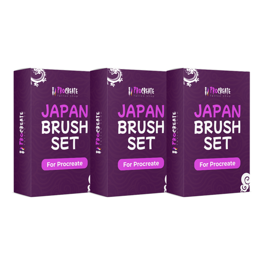3 Extra Japan Brush Sets