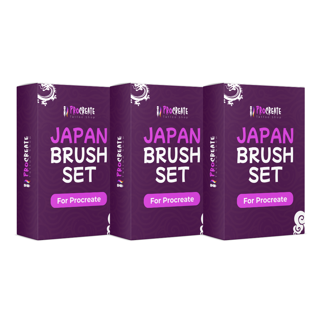 3 Extra Japan Brush Sets